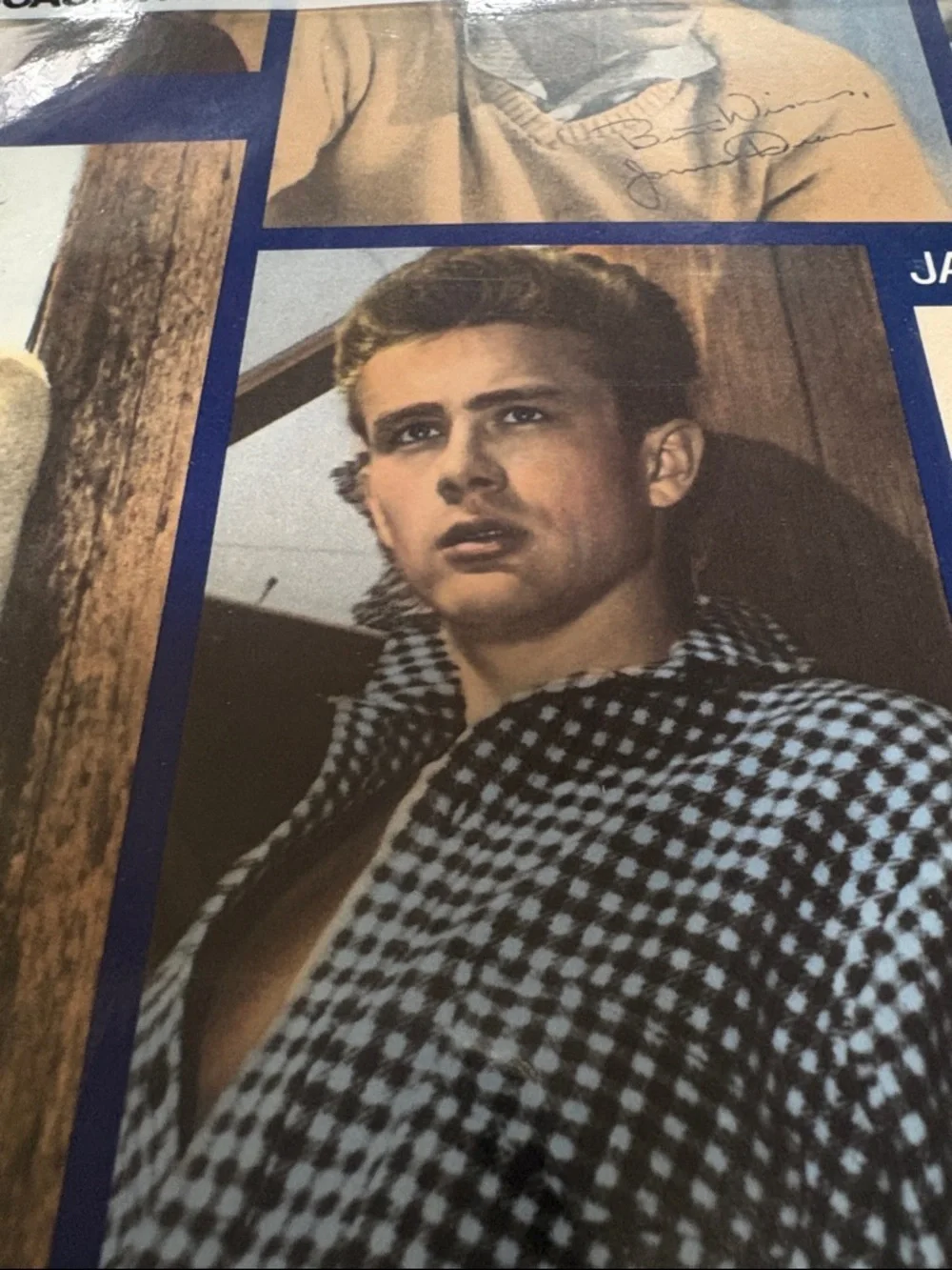 James Dean Wrapping Paper Gift Wrap NWT.  Set of 4! RARE. Rock Wraps